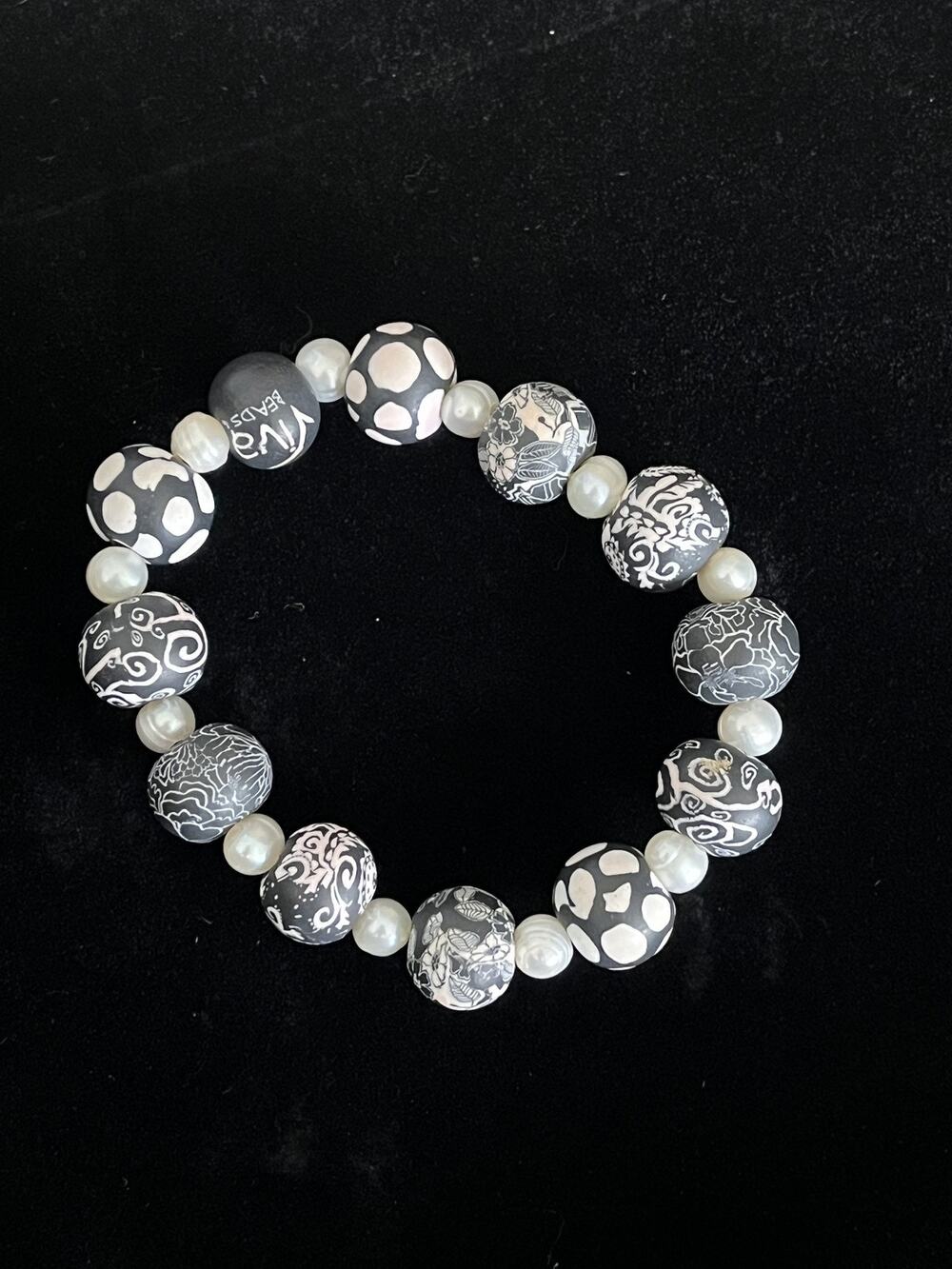 Mercari Clay Viva Bead Expanding Bracelet